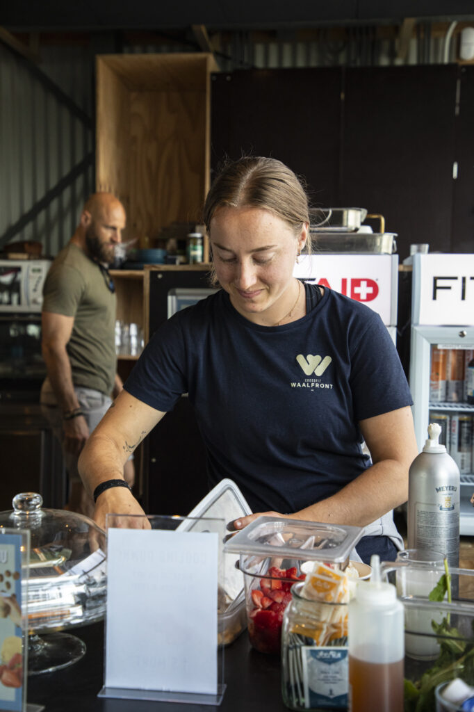 Welkom aan de balie van CrossFit Waalfront